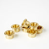 Brass Candle Holders for the Grimm's Celebration Rings | © Conscious Craft