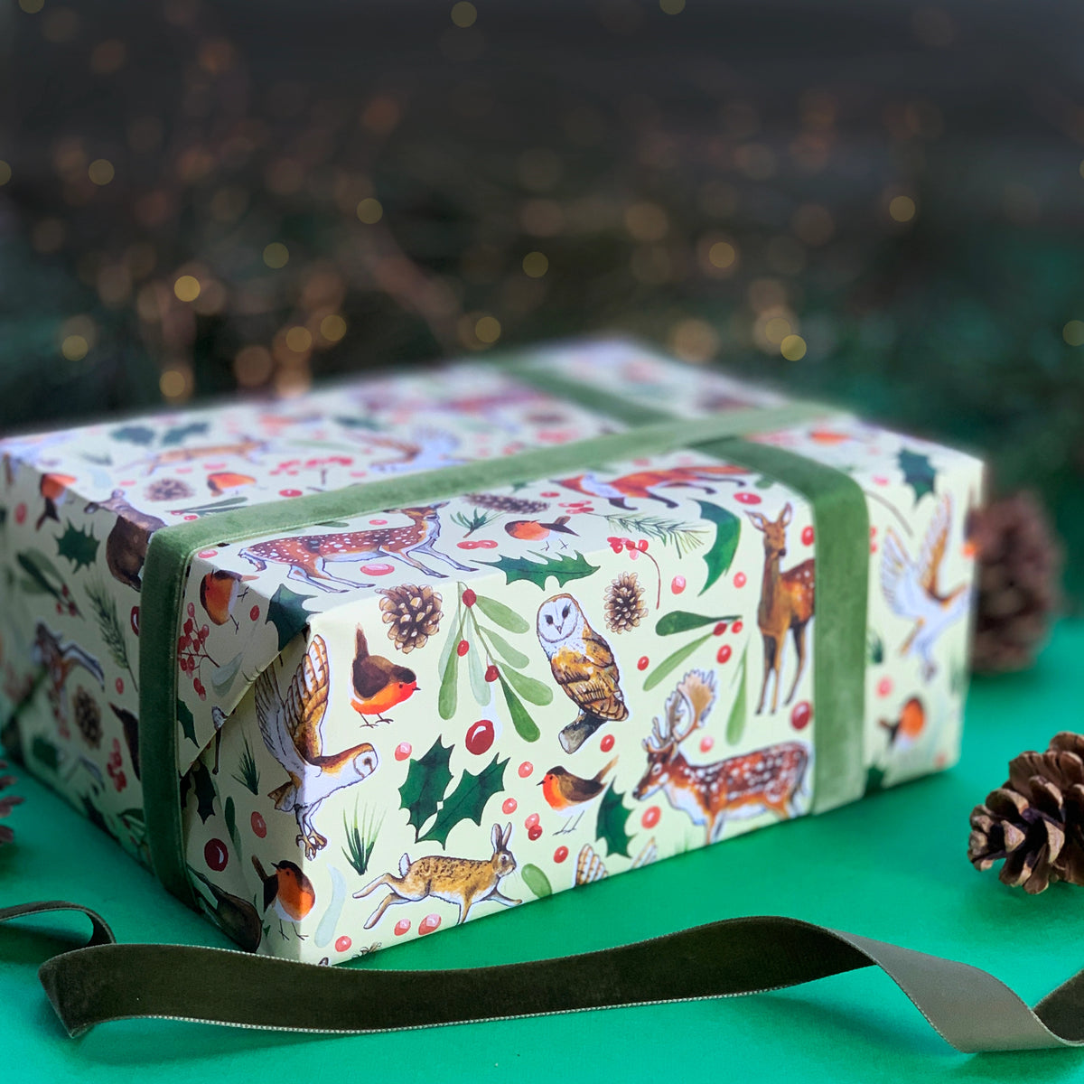 Woodland Wrapping Paper  Twinkl Party (teacher made)