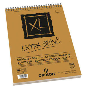 Canson XL Extra White Spiral Sketch Pad