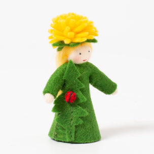 Felt Flower Fairy Dandelion | ©Conscious Craft