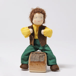 Grimm's Dollhouse Doll Father | Brown Hair