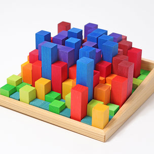 Grimm's Small Stepped Counting Blocks | Conscious Craft