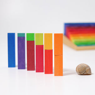 Grimm's Small Stepped Counting Blocks | Conscious Craft