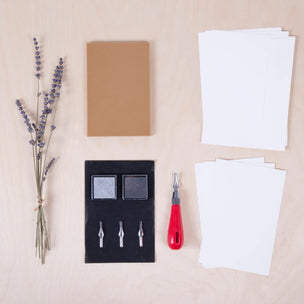 Kikkerland Block Printing Kit | Conscious Craft