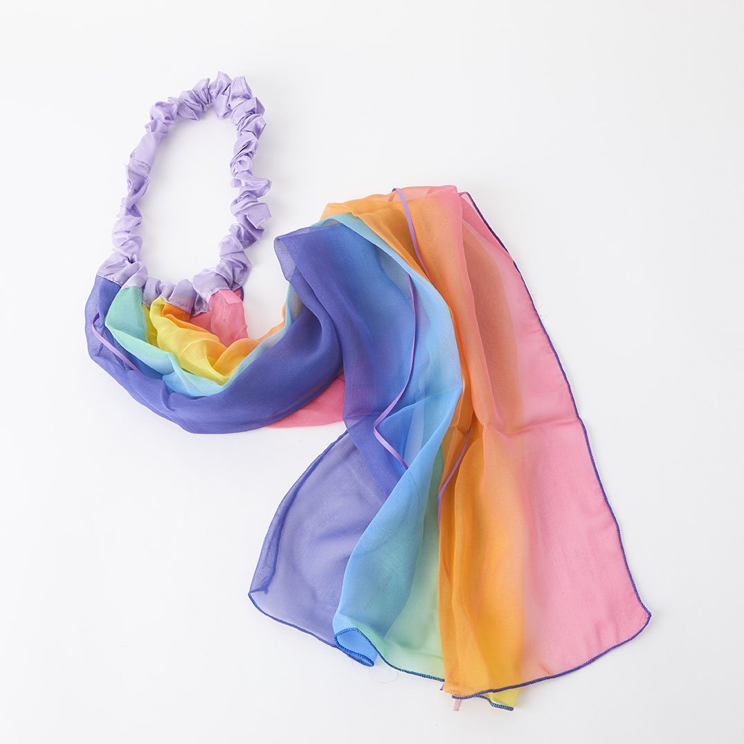 Sarah's Silks Silk Rainbow Veil