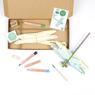 Make Your Own Dragonfly Glider Activity Box | Conscious Craft