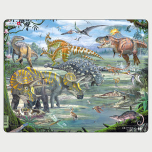 Dinosaurs of the Cretaceous Period Puzzle | Conscious Craft
