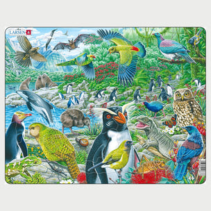 New Zealand's Picturesque Wildlife | Puzzle | Conscious Craft