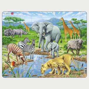 African Savannah Puzzle | Conscious Craft