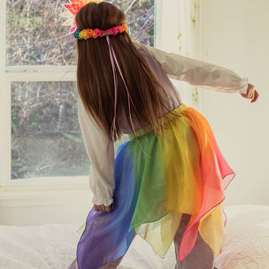 Sarah Silks Reversible Fairy Skirt | Rainbow | Conscious Craft
