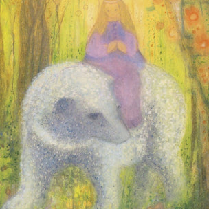 The Princess riding on the Bear by Angela Kočonda © | Conscious Craft