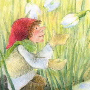 Postcard Snowdrop | Conscious Craft