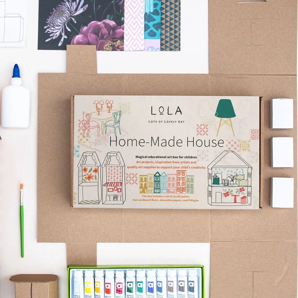 Lola Art Kit Home-Made House