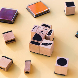 The Londji  Bam! Animals set of stamps and ink pads | Conscious Craft