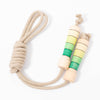 Linen Skipping Rope | Coloured Handle | ©Conscious Craft