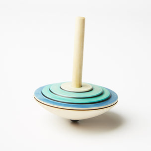 My First Spinning Top in blue tones from Mader | Conscious Craft