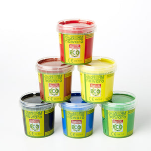 OkoNorm Finger Paint Set of 6 Colours - Conscious Craft