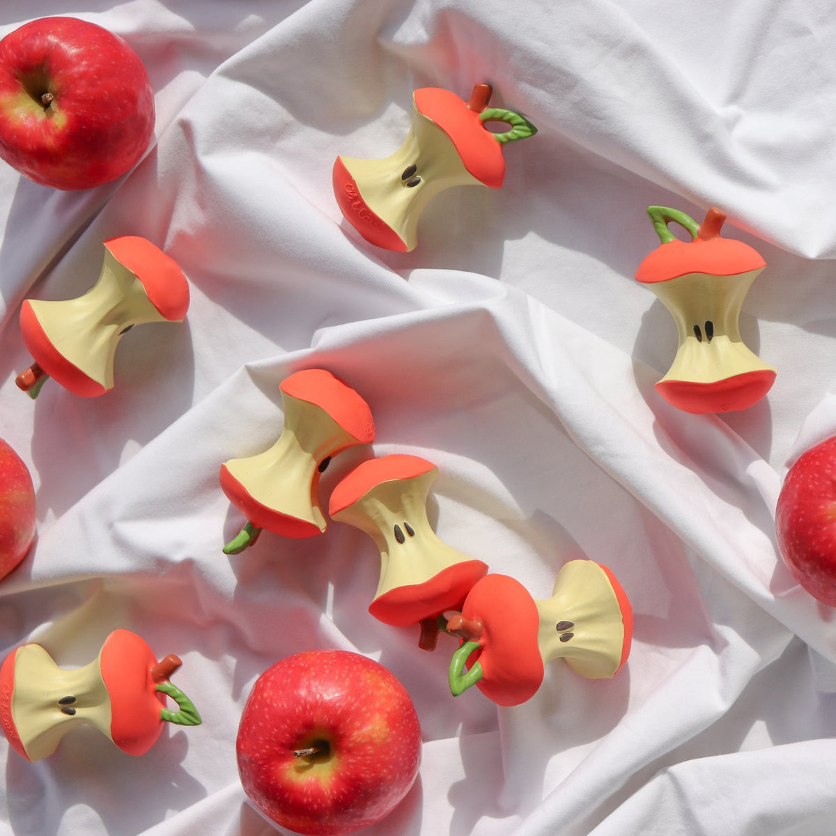 Bitten Apple Teether Conscious Craft