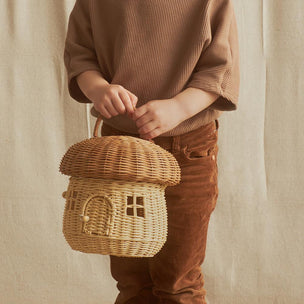 Olli Ella Mushroom Basket | Conscious Craft