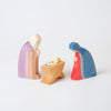 Ostheimer Crib with child, Mary & Joseph | Conscious Craft