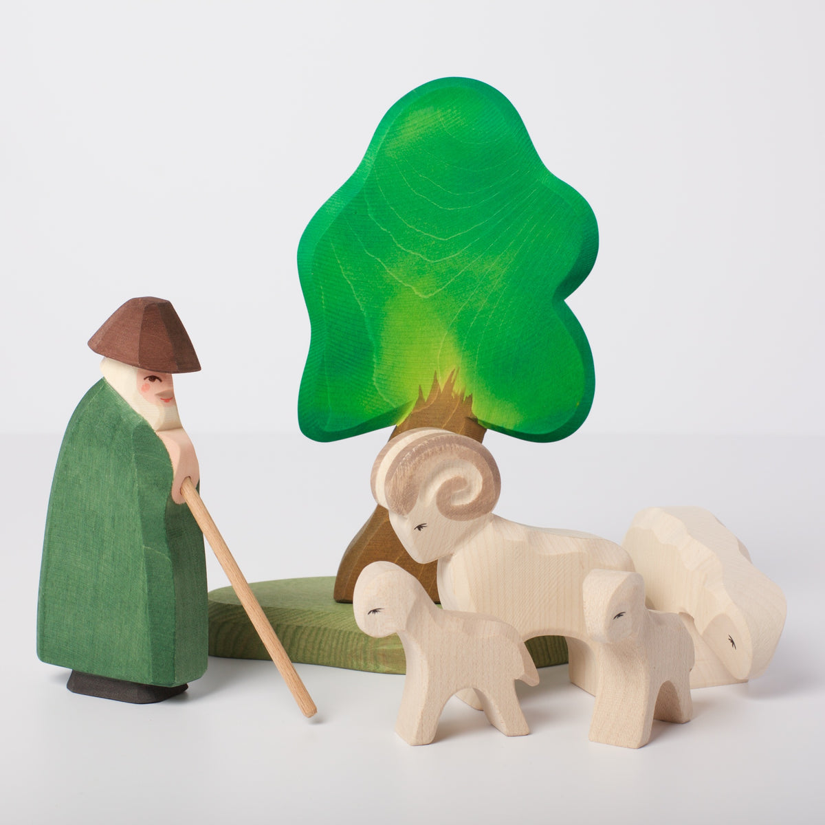 Ostheimer Shepherd with Staff | Farmyard Collection | Conscious Craft