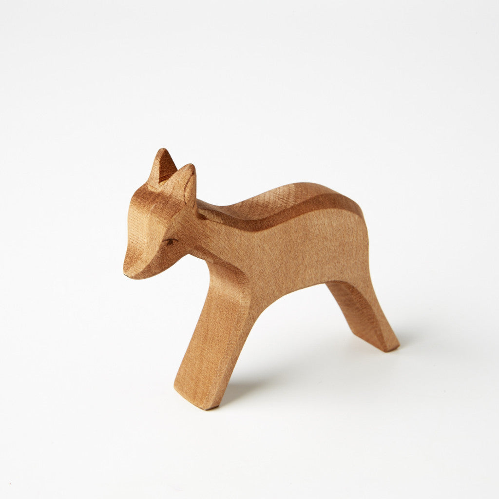 Ostheimer Wooden Deer Standing Forest Animal Collection Conscious Craft