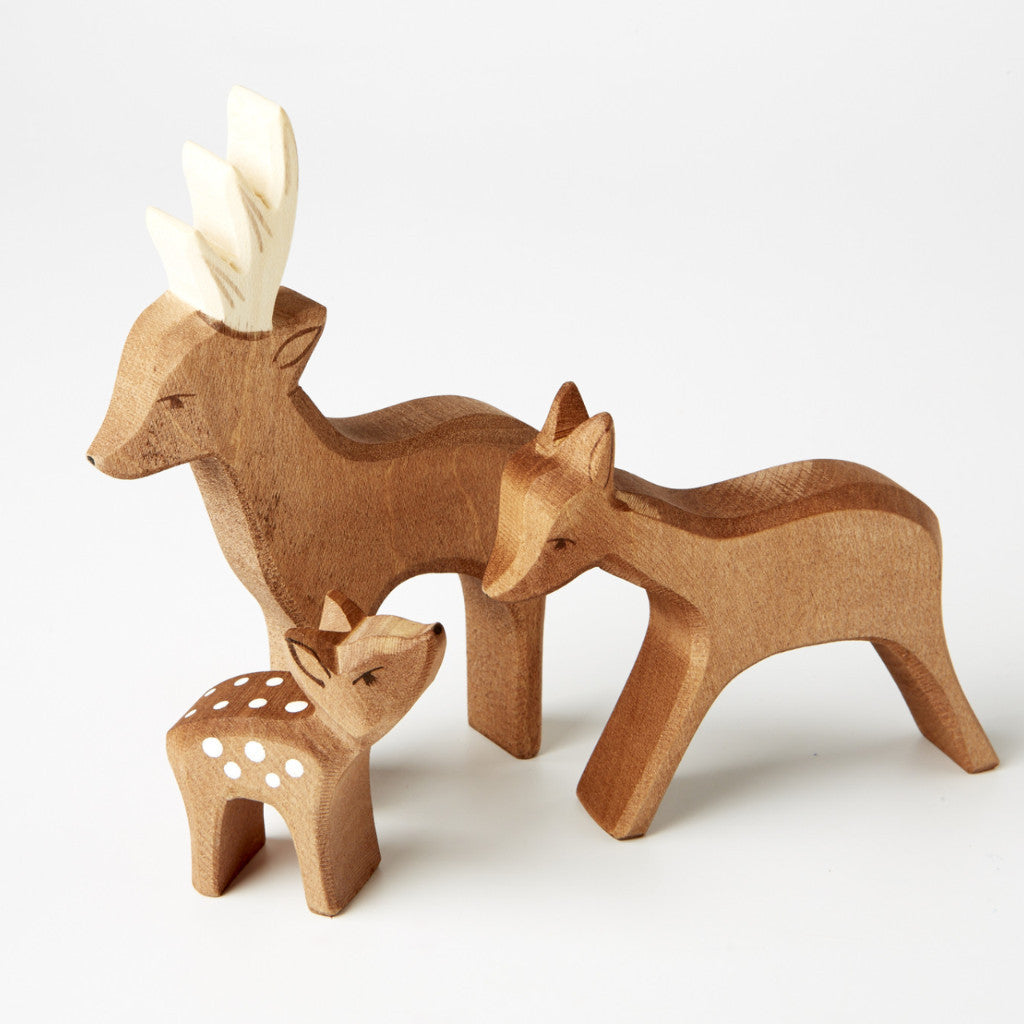Ostheimer Wooden Fawn Woodland Animal Collection Conscious Craft