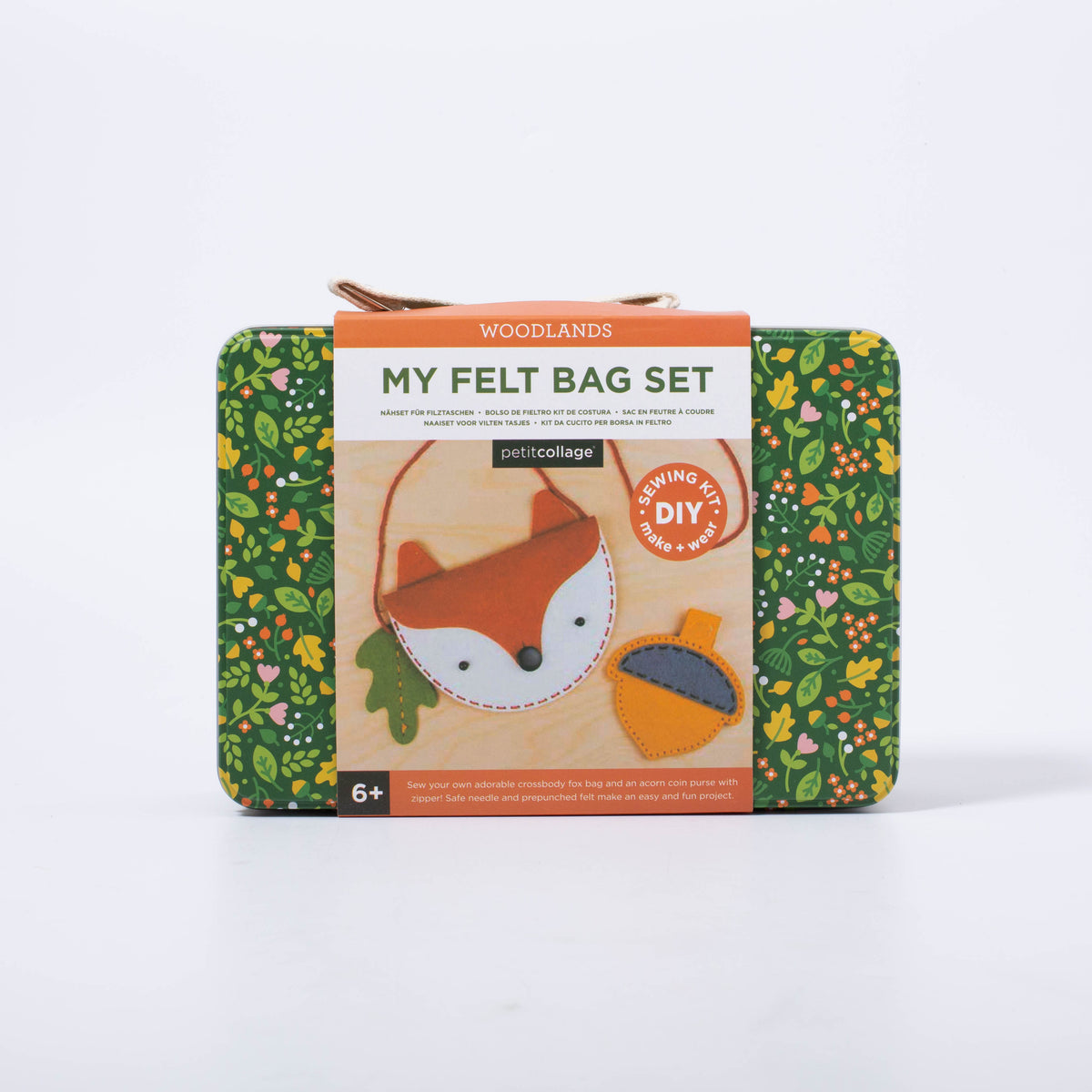 DeFieltro Sewing Kit for Kids Forest Animals Creative