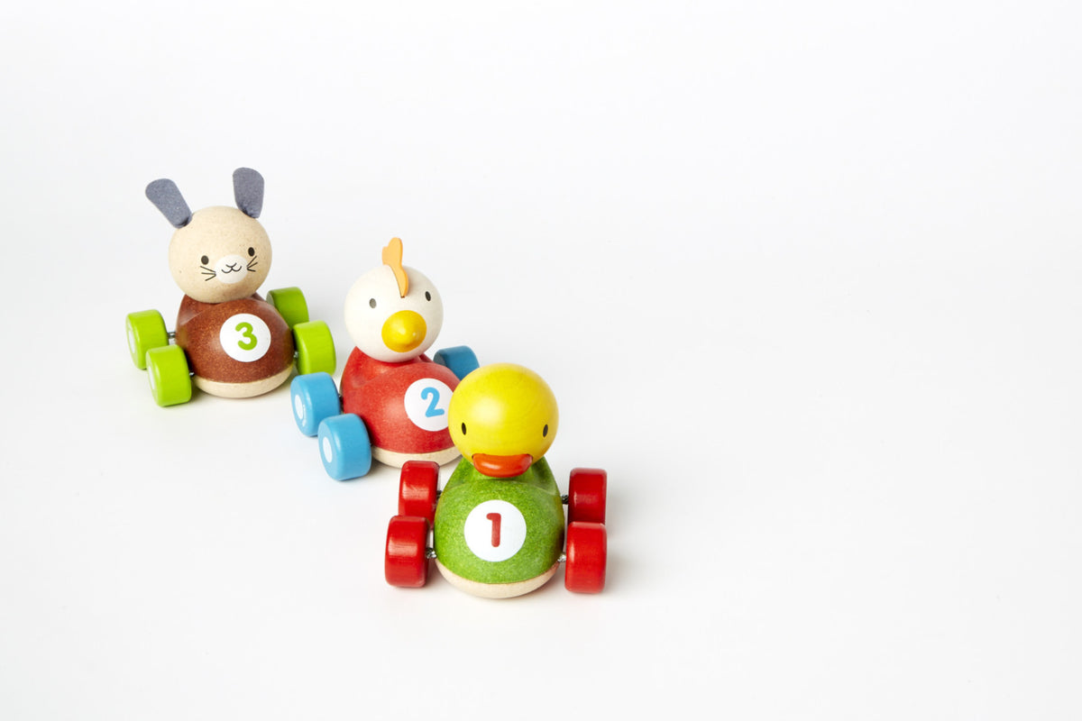 Plan toys bunny racer store