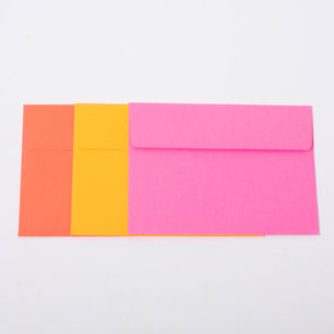 Neon Pack of 30 Envelopes | ©Conscious Craft