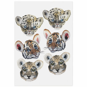 Nuukk Organic Vegan Temporary Tattoo | Tiny Roar | Conscious Craft