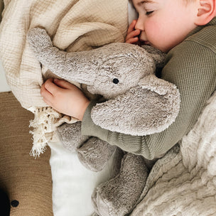 Senger Heatable Cotton Elephant | Conscious Craft