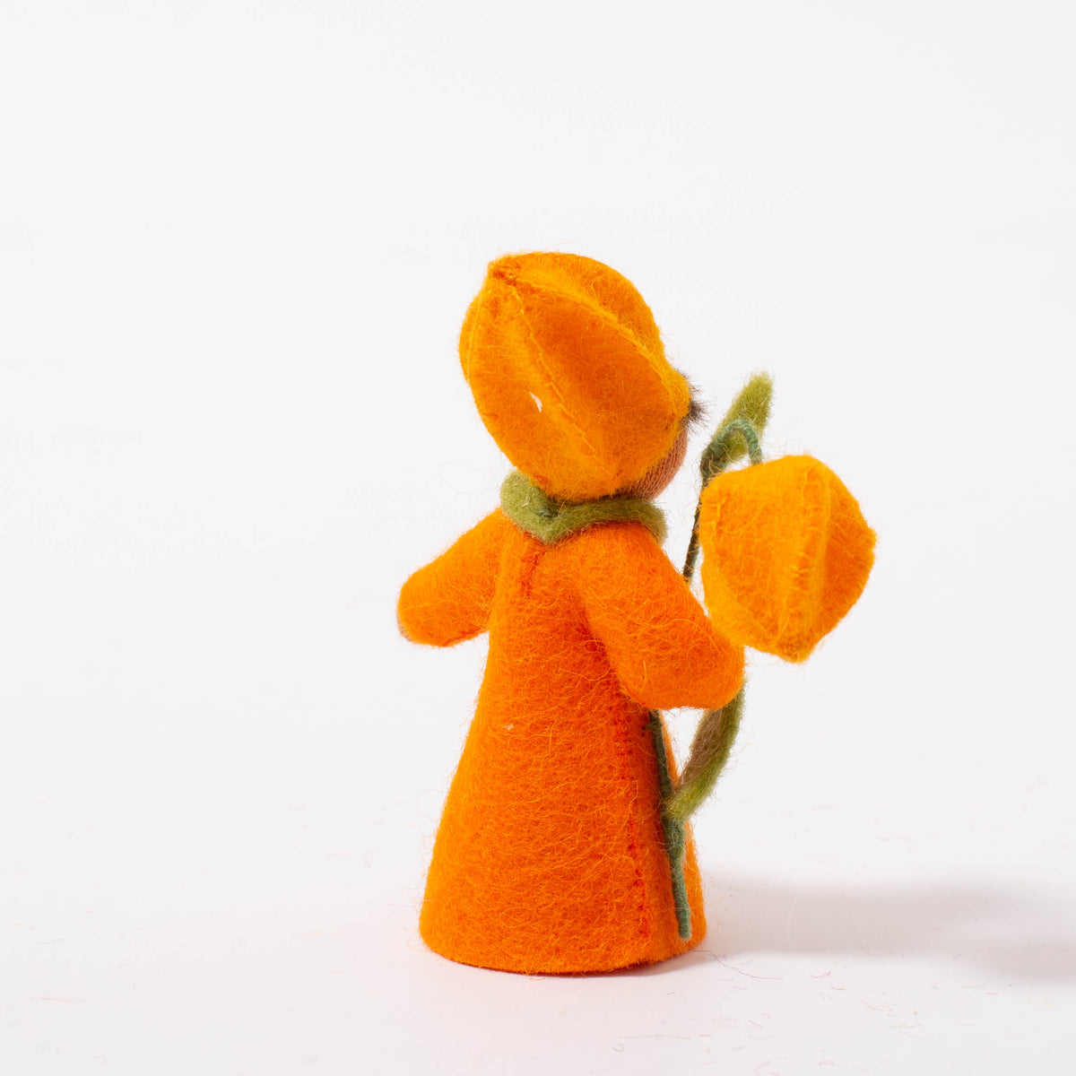 Felt Flower Fairy Lantern with medium skin tone Conscious Craft