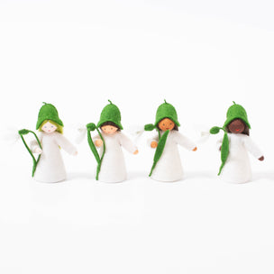 Felt Flower Fairy Snowdrop | © Conscious Craft