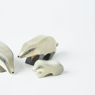 Ostheimer Badger Head Down, Badger and Badger Young | Conscious Craft