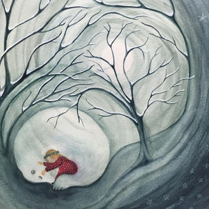 Bijdehansje Postcard Polar Bear | Conscious Craft