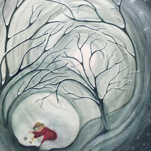 Bijdehansje Postcard Polar Bear | Conscious Craft