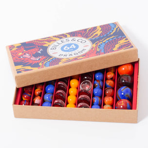 Billes & Co Fire Dragon Marbles | 64 | © Conscious Craft