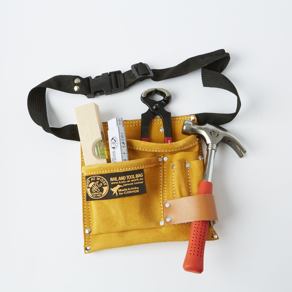 Kids at Work Children's Tool Belt Kit Conscious Craft