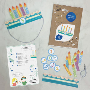 Cotton Twist | Make Your Own Birthday Crown Kit | Conscious Craft