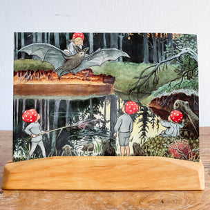 Elsa Beskow Postcard | Children of the Forest