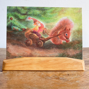 Wooden Postcard Holder | ©Conscious Craft