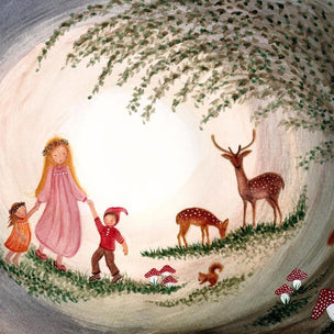Bijdehansje Postcard Deer | Conscious Craft