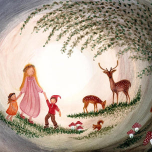 Bijdehansje Postcard Deer | Conscious Craft