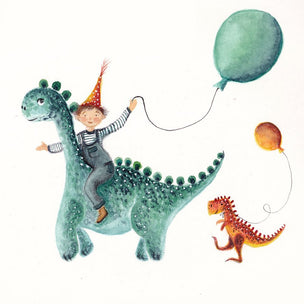Bijdehansje Postcard Dino | Conscious Craft