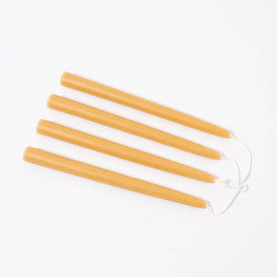 Beeswax Dipped Dinner Candles | 4 | ©Conscious Craft