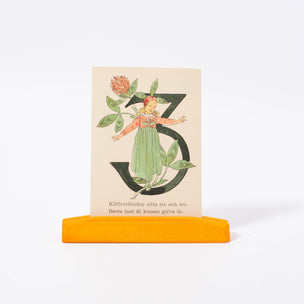 Ottilia Adelborg Number Cards | 3 | ©Conscious Craft