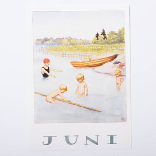 Elsa Beskow June Postcard |Conscious Craft