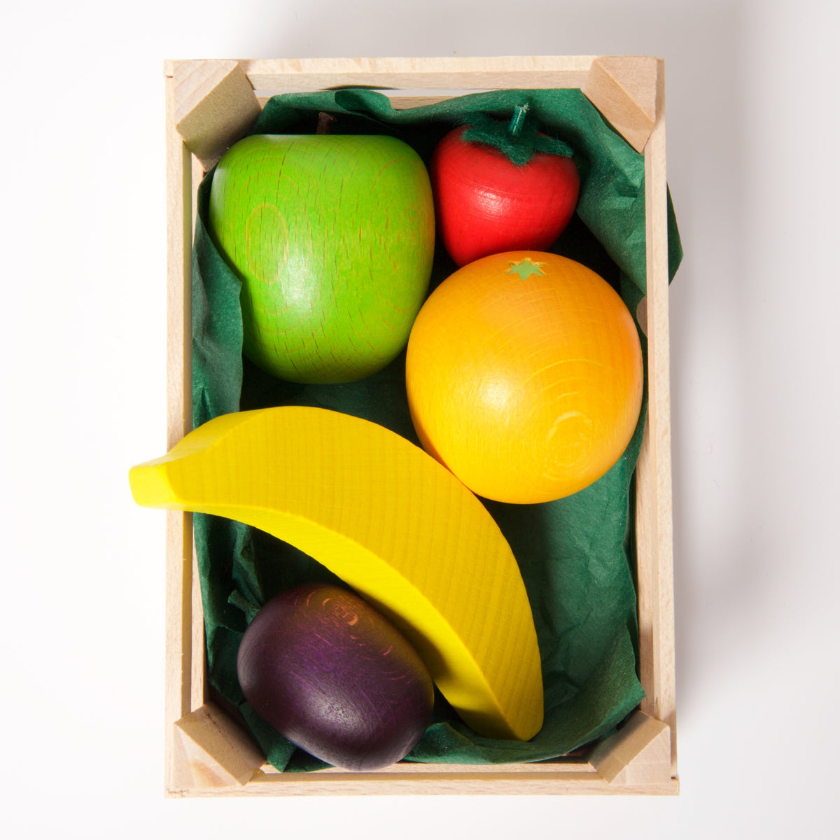 Wooden Fruit Play Set Small Conscious Craft - Main Image