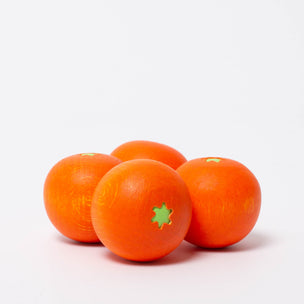 Erzi Wooden Fruit | Tangerines in a net | © Conscious Craft